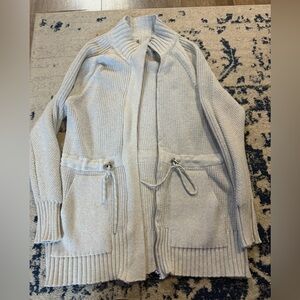 Lou & Grey Cream Knit Sweater